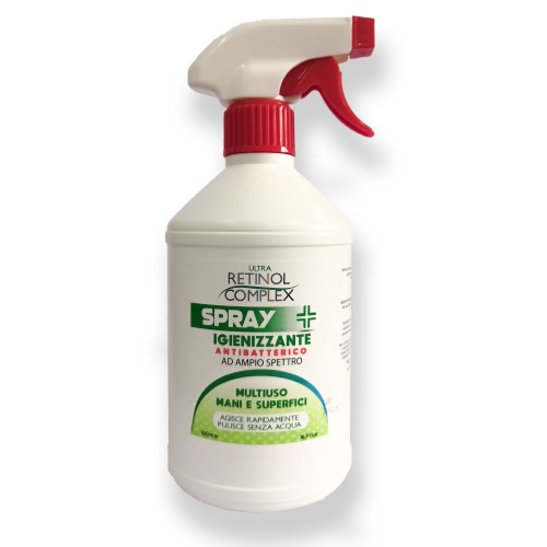 Spray Disinfettante Igienizzante Multiuso Retinol Complex 1852 Spray Disinfettante Igienizzante Multiuso Retinol Complex 1852